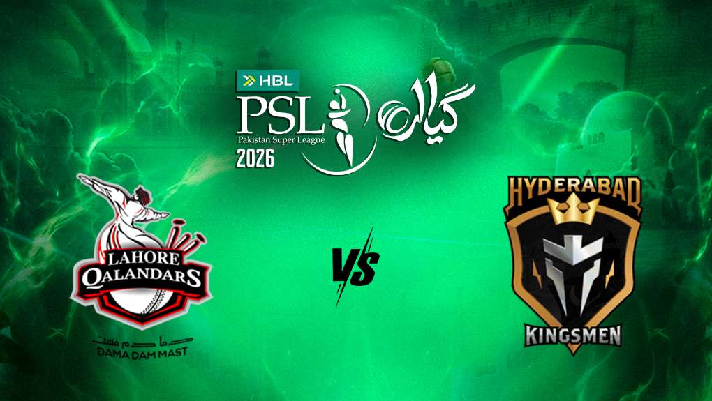Lahore Qalandars vs Hyderabad Kingsmen